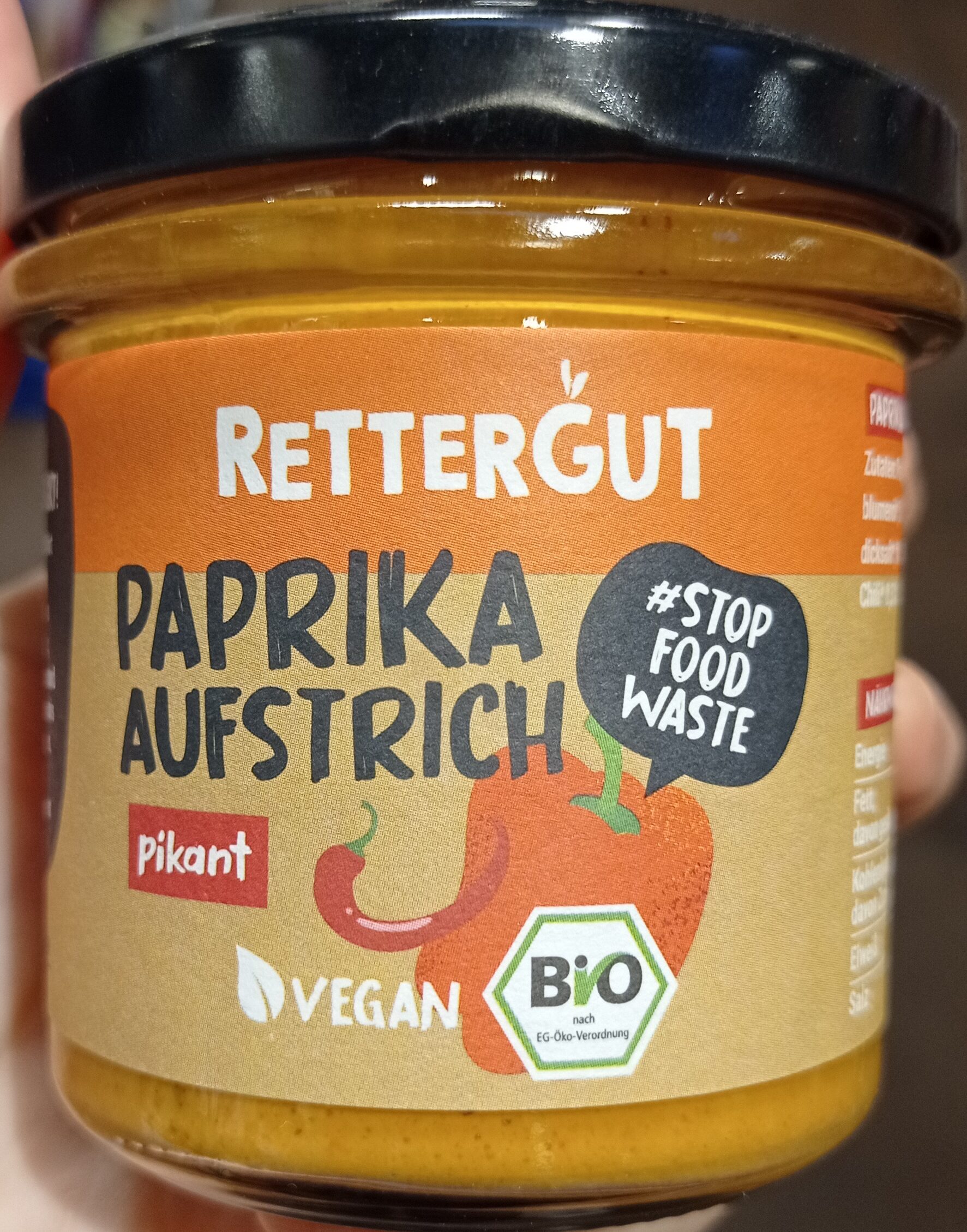 Bio-Aufstrich Paprika pikant - Produkt