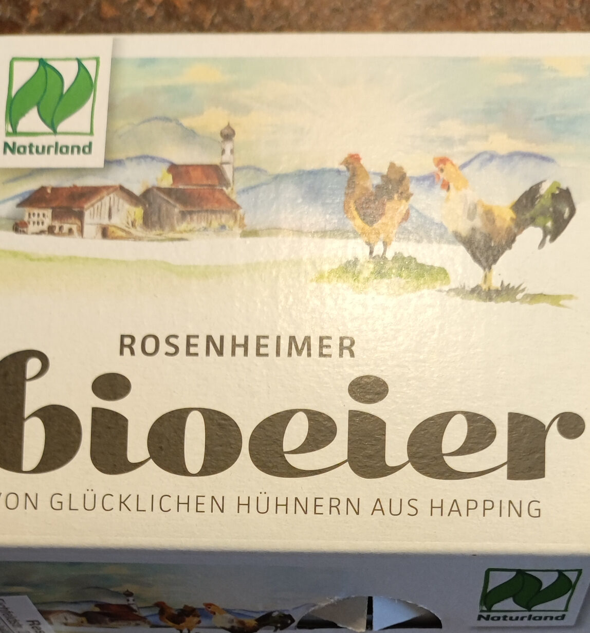 Rosenheimer Bioeier - Zutaten