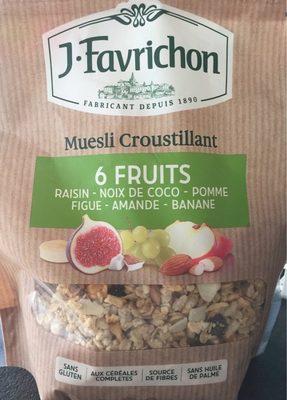Muesli Croustillant 6 Fruits - Produit