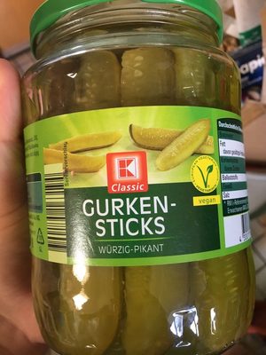 Gurkensticks Würzig-Pikant - Produkt
