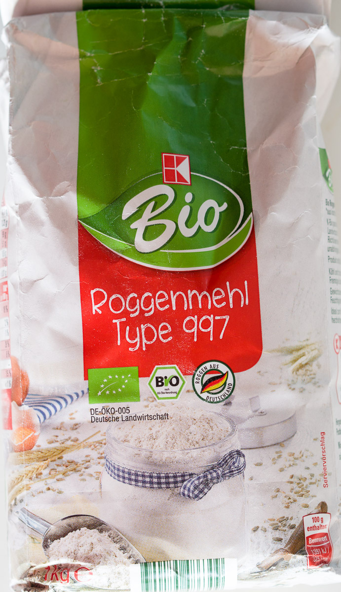 Roggenmehl Type 997 - Produkt