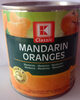 Mandarinky, celé měsíčky, loupané, kompot - Produit