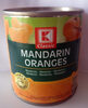 Mandarinky, celé měsíčky, loupané, kompot - Produkt