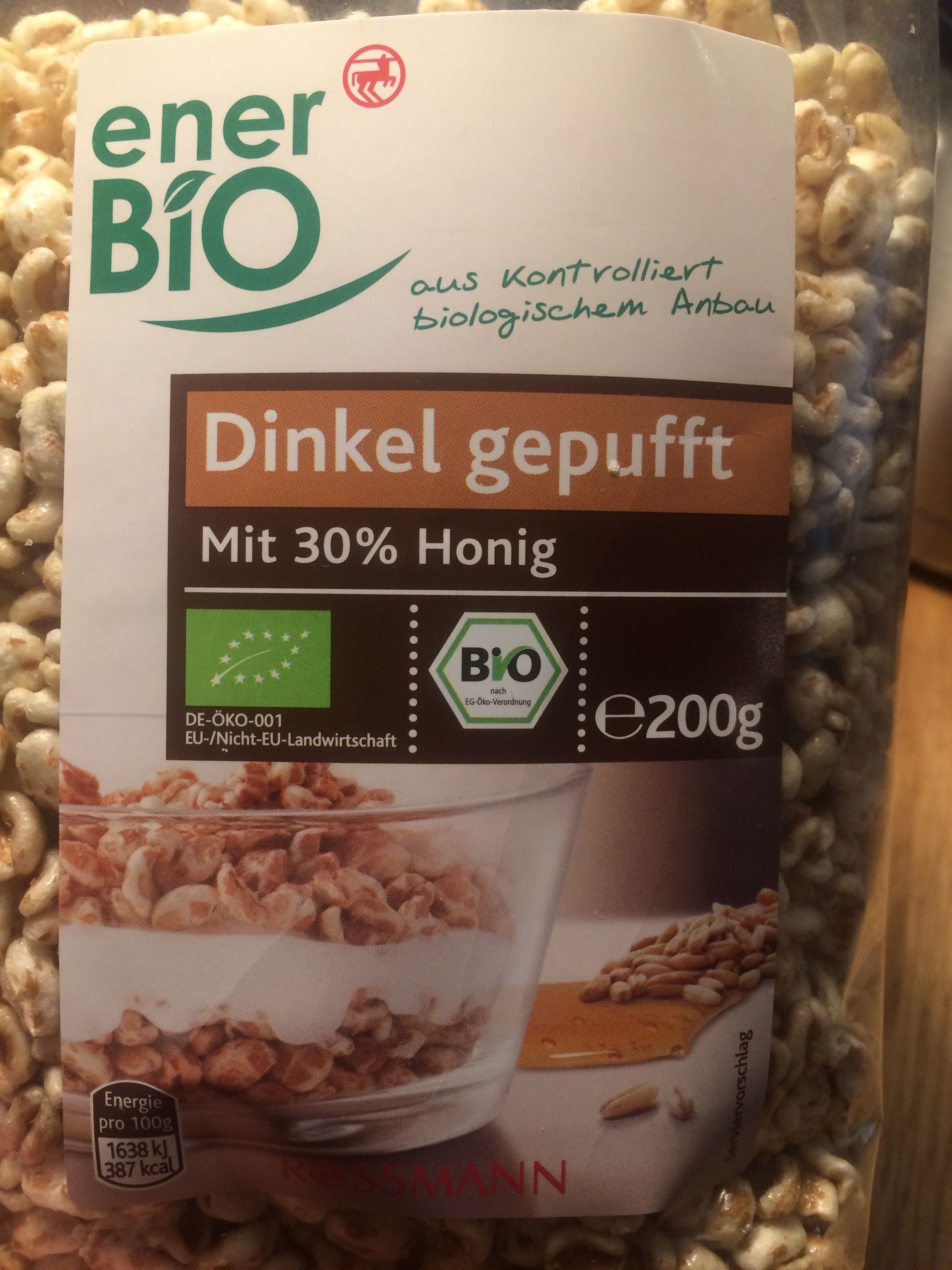 Bio Dinkel gepufft - Product - de
