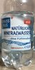 Natürliches Minaralwasser - Produkt