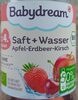 Saft+Wasser Apfel-Erdbeer-Kirsch - Product