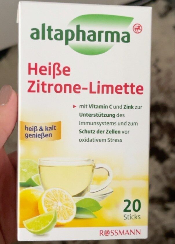 Heiße Zitrone- Limette - Produit - de