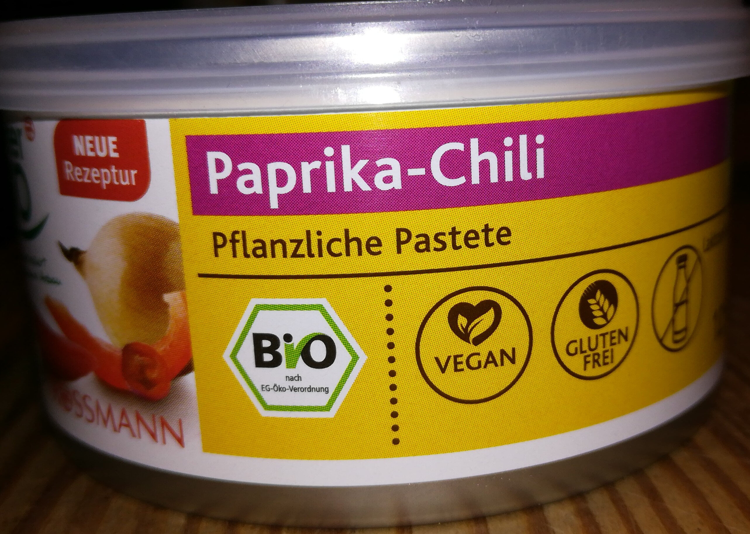 Paprika-Chili Pflanzliche Pastete - Product - de