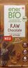RAW Chocolate mit Dattelsüsse - Produkt