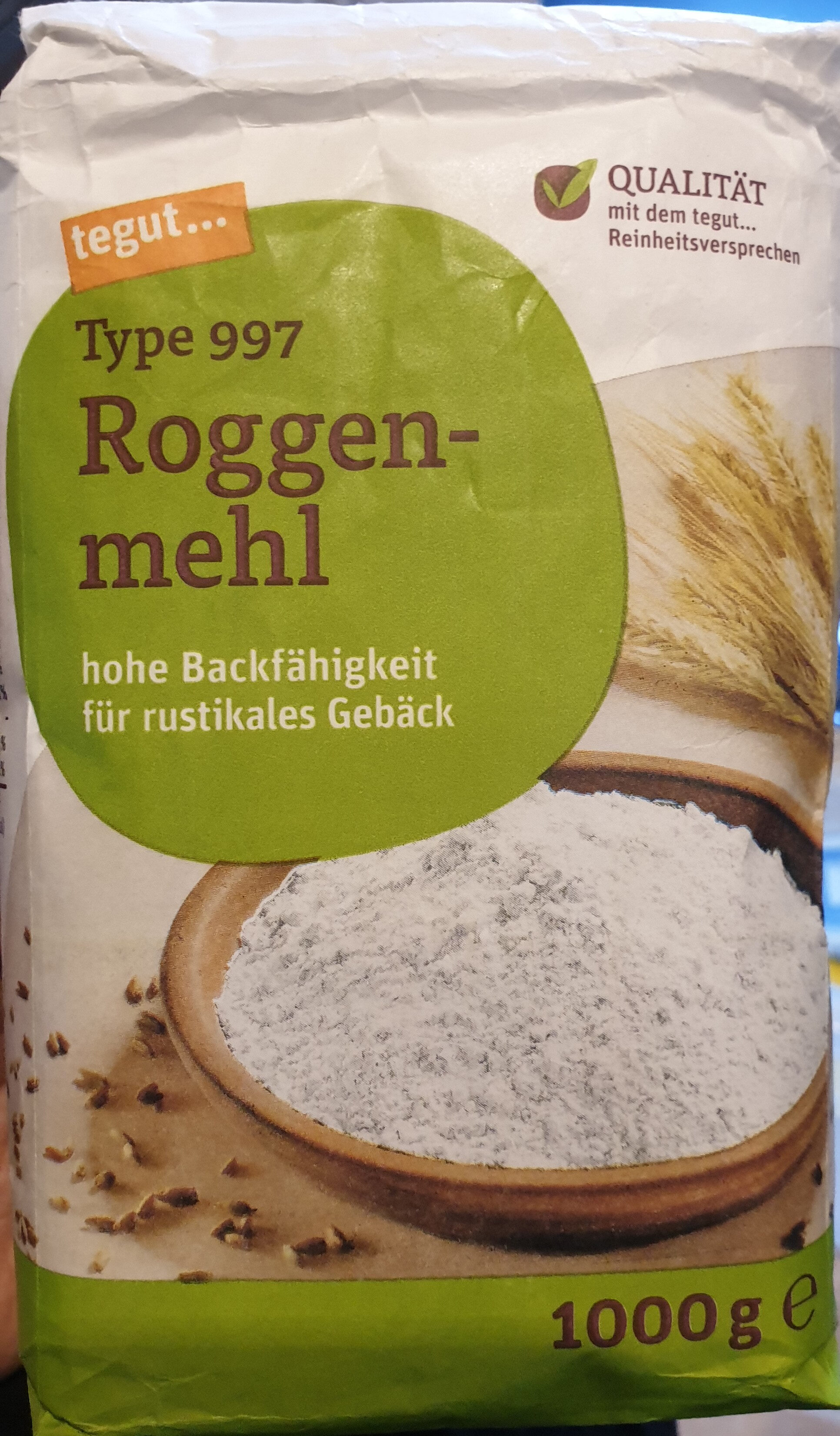 Roggenmehl Typ 997 - Produkt