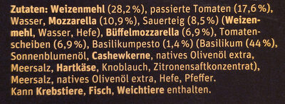 Manufaktur-Steinofenpizza Bufala - Ingredients - de
