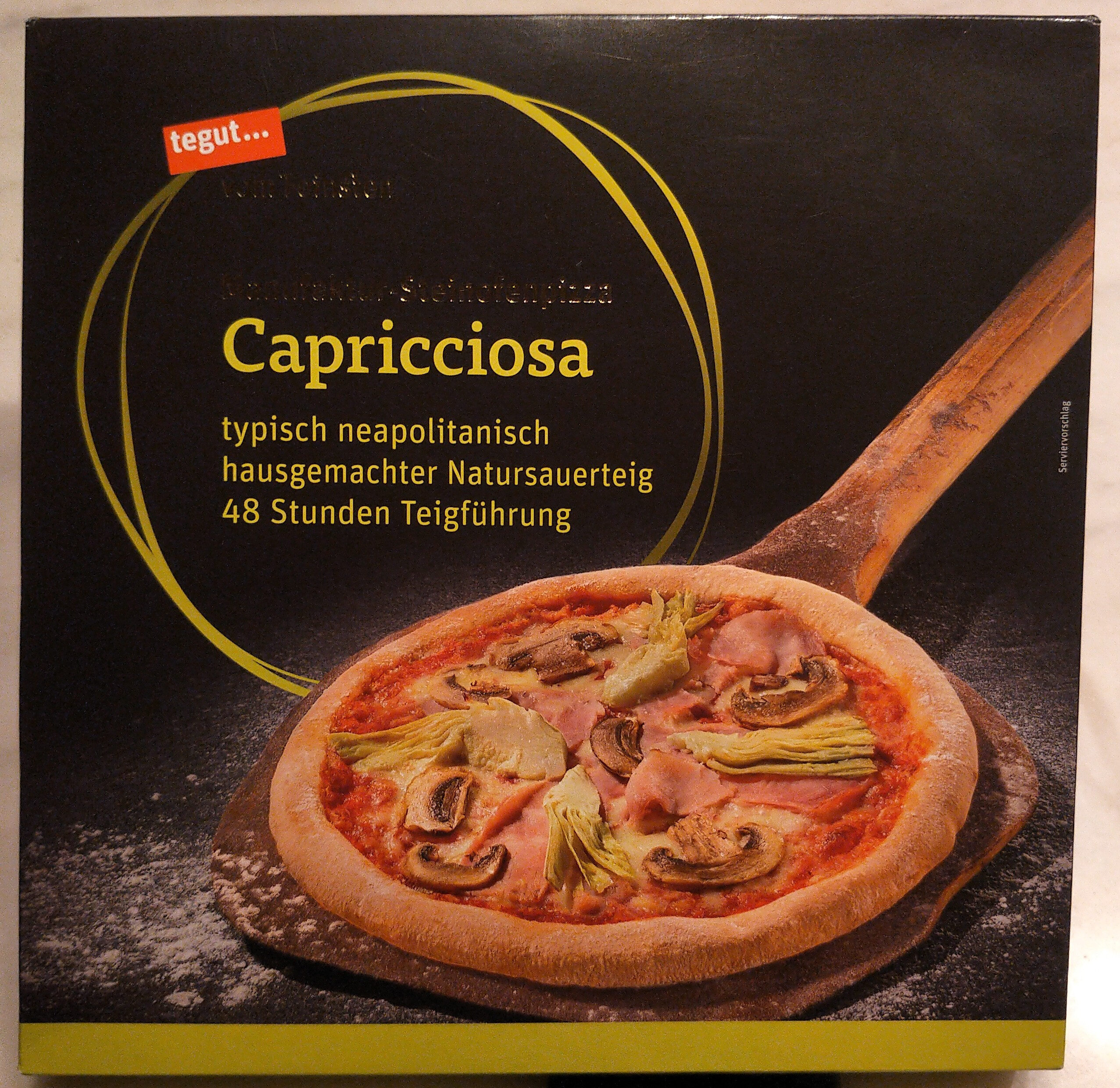 Manufaktur-Steinofenpizza Capricciosa - Produkt - de