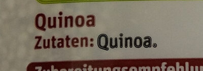 tegut Weißer Quinoa - Ingredienser - de