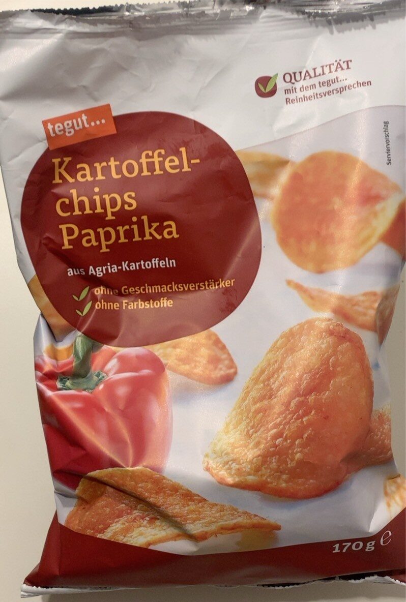 Kartoffelchips Paprika - Produkt - de