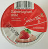 Sahnejoghurt mild Erdbeer - Producto