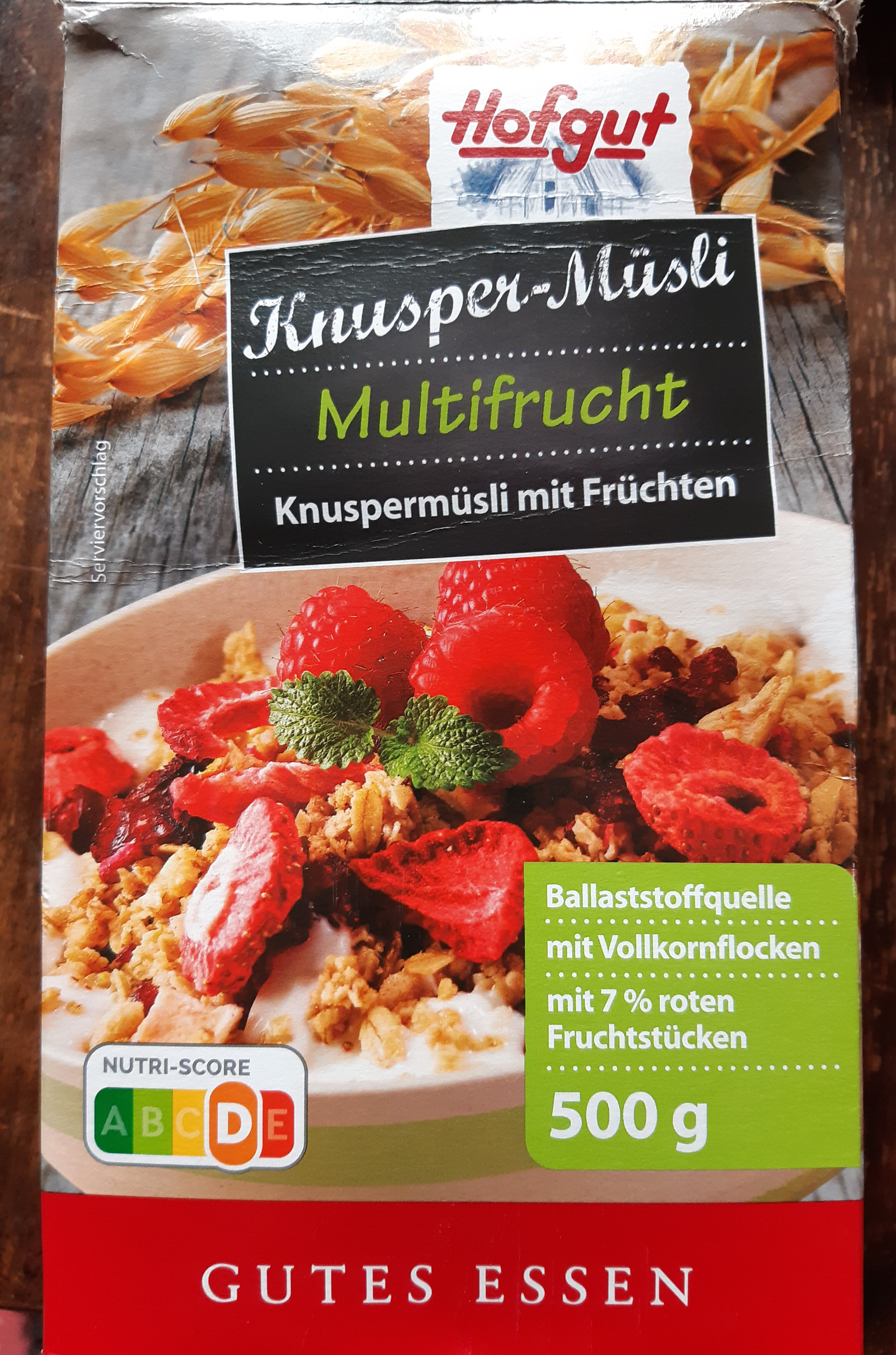 knusper-müsli Multifrucht - Produkt - en
