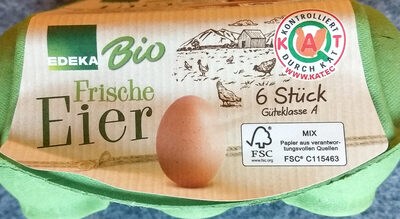 Frische Bio-Eier - Produkt