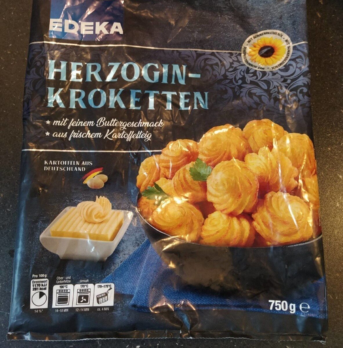EDEKA Genussmomente Herzogin-Kroketten 750 g - Produkt