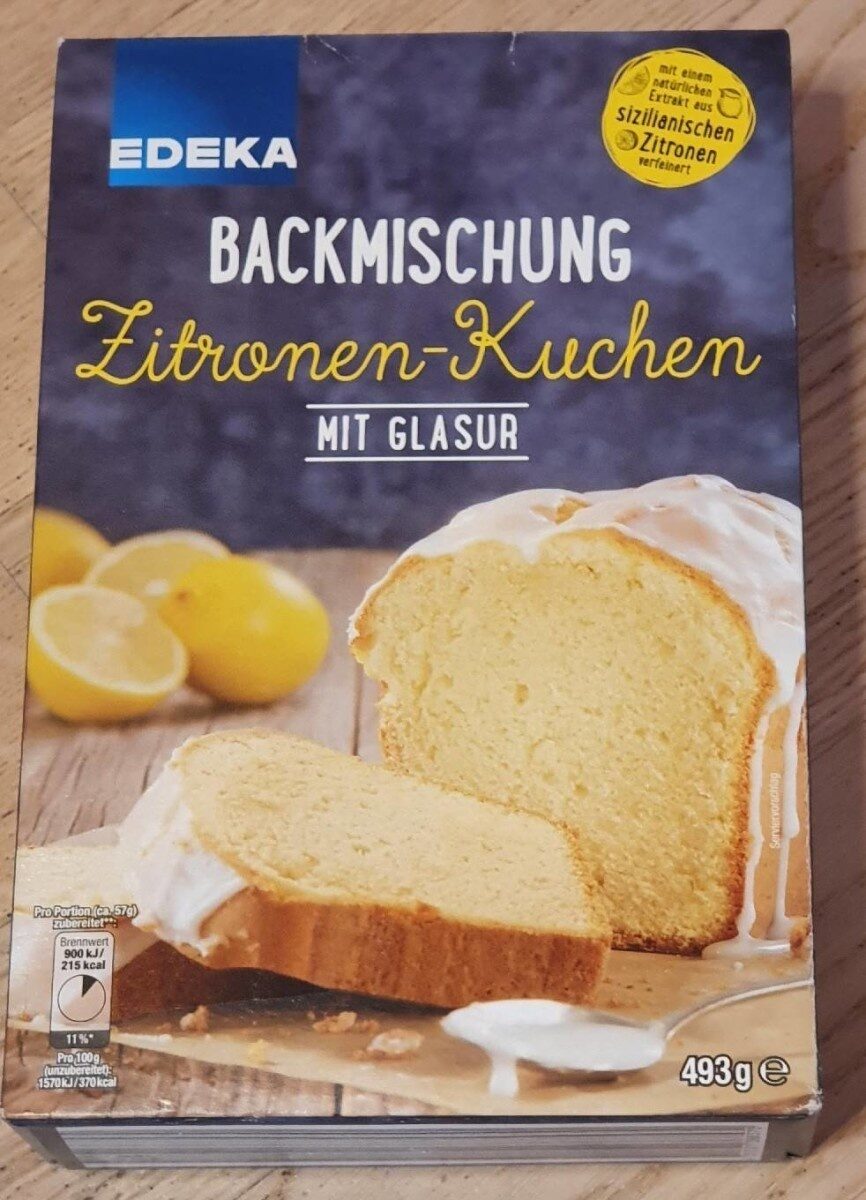 Zitronen-Kuchen mit Glasur - Produkt