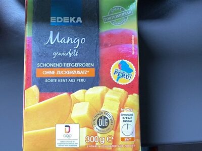 Mango gewürfelt - Produit - de