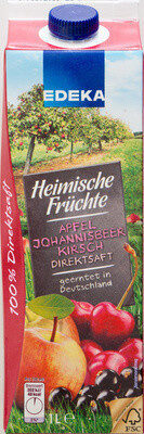 Heimische Früchte Apfel Johannisbeer Kirsch Direktsaft - Product - de