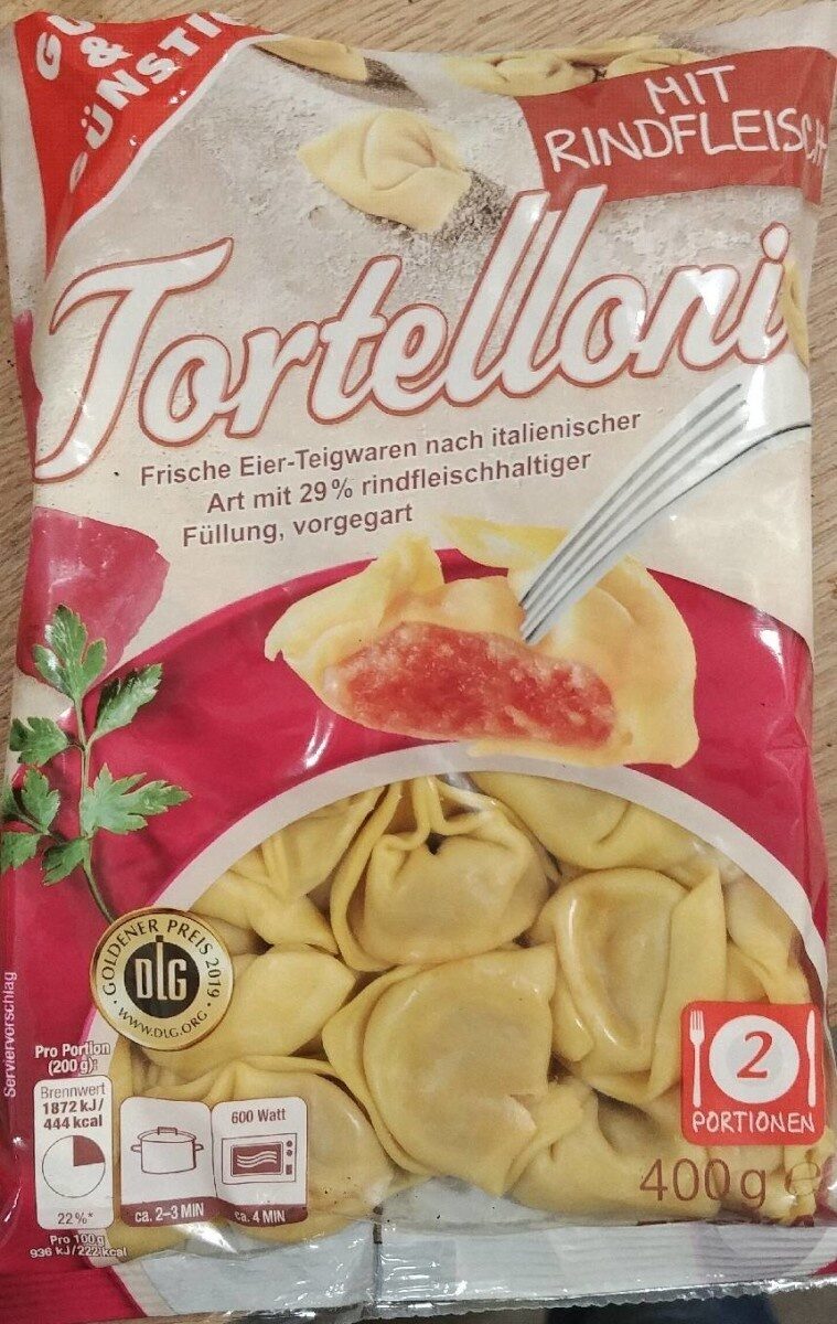 Tortelloni mit Rindfleisch - Produkt
