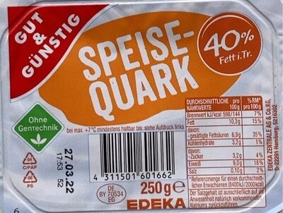 K-Speisequark-0,99€/2.9 - Produkt