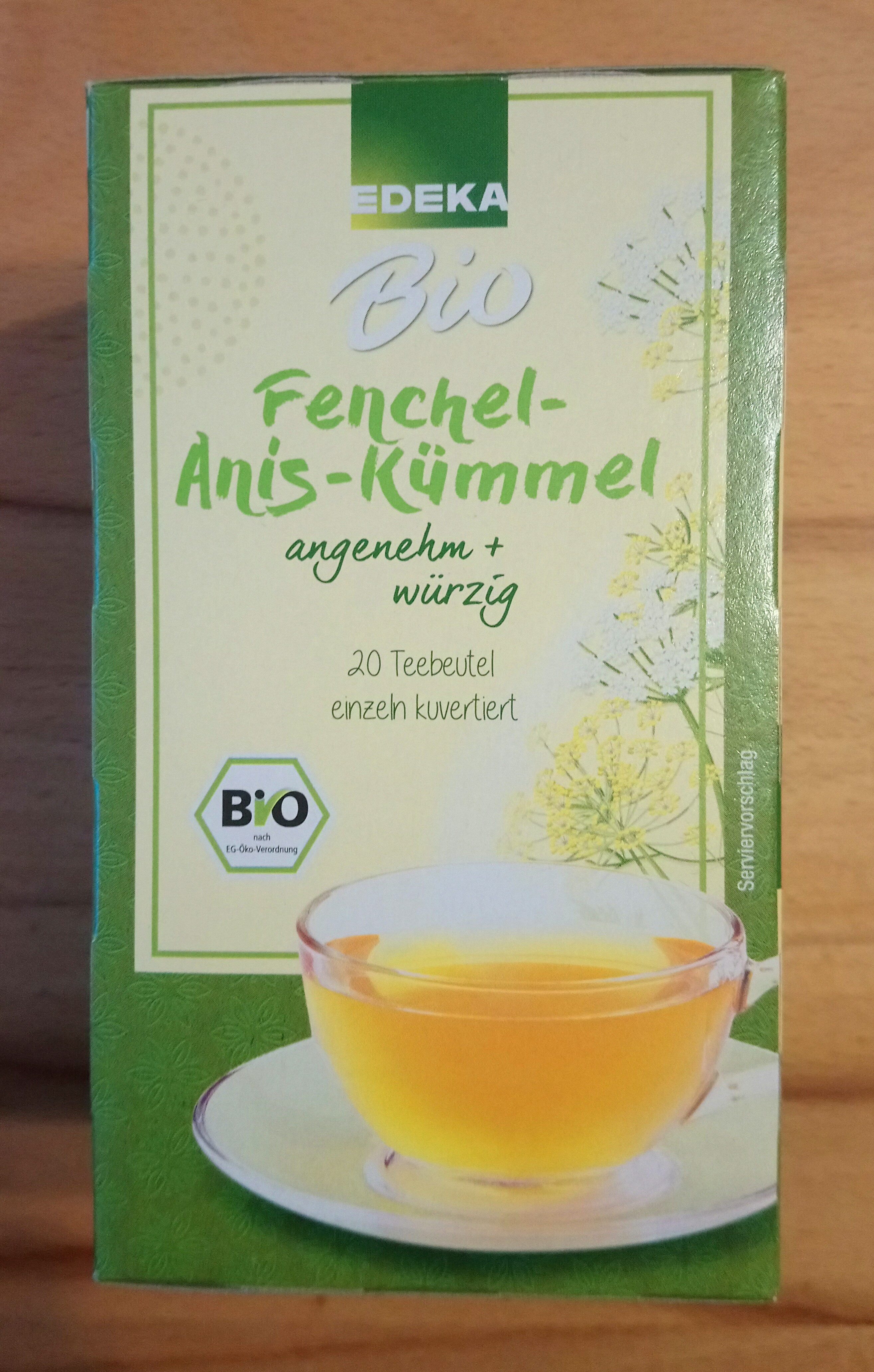 Edeka Bio Fenchel-anis-kümmel Angenehm + Würzig - Producto - de