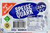 Speisequark 20% Fett i. Tr. - Produkt