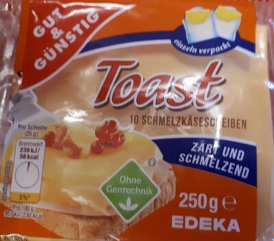 Toast Schmelzkäse - Produit - de