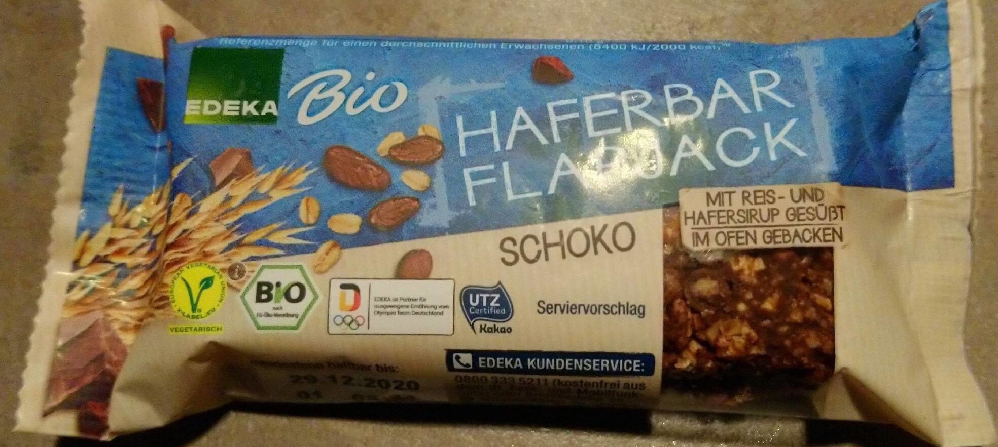 Haferbar Flapjack Schoko - Produkt