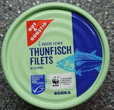 Thunfisch Filets in Olivenöl - Produkt