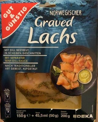 Norwegischer graved Lachs - Product - de