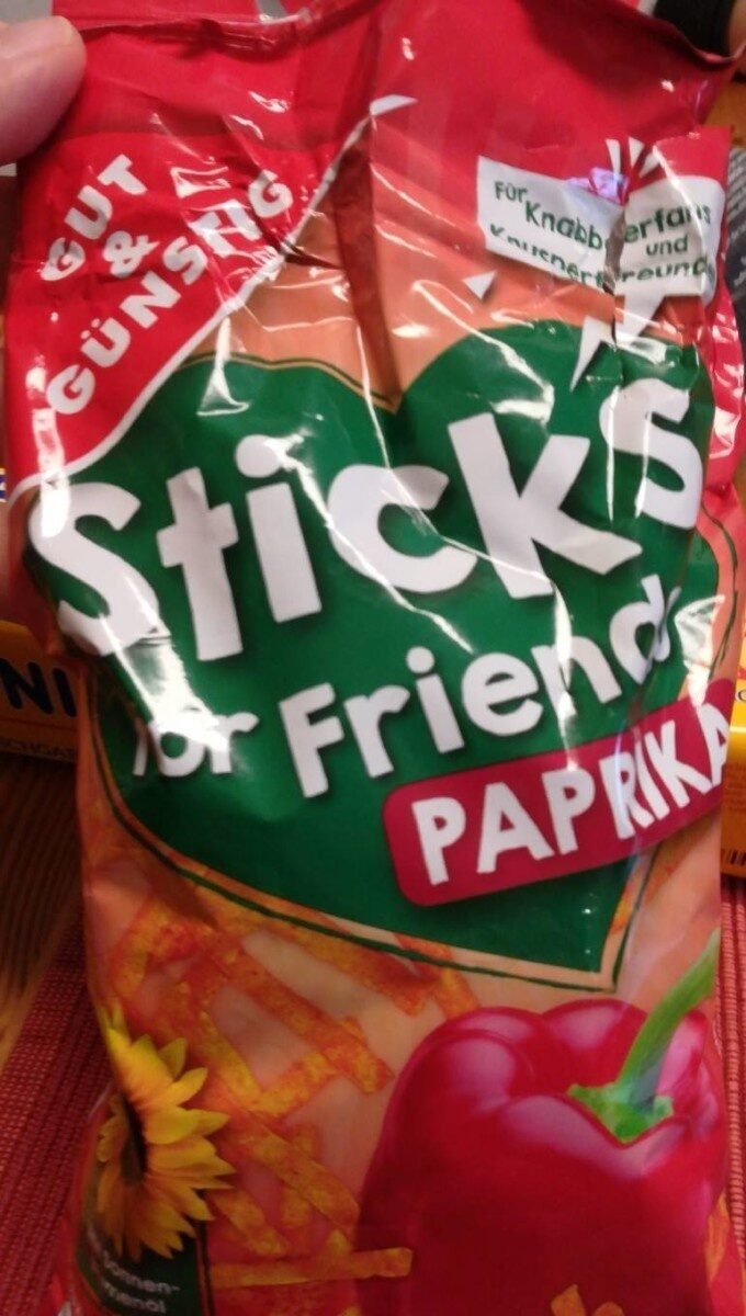 Sticks for Friends Paprika - Produkt