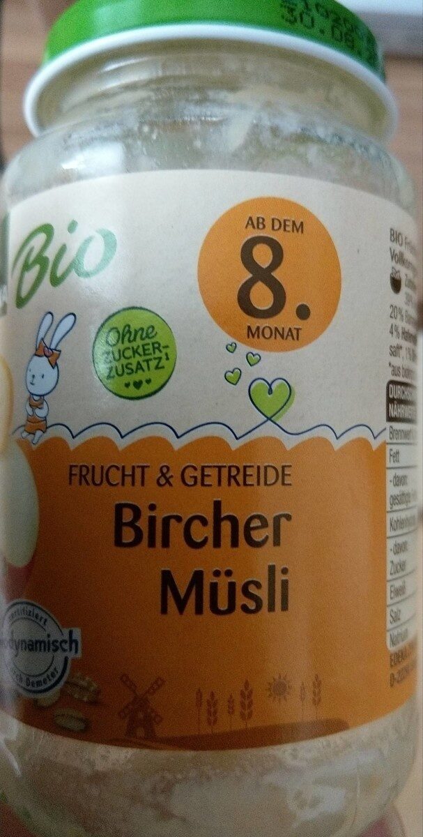 Bircher Müsli - Produkt