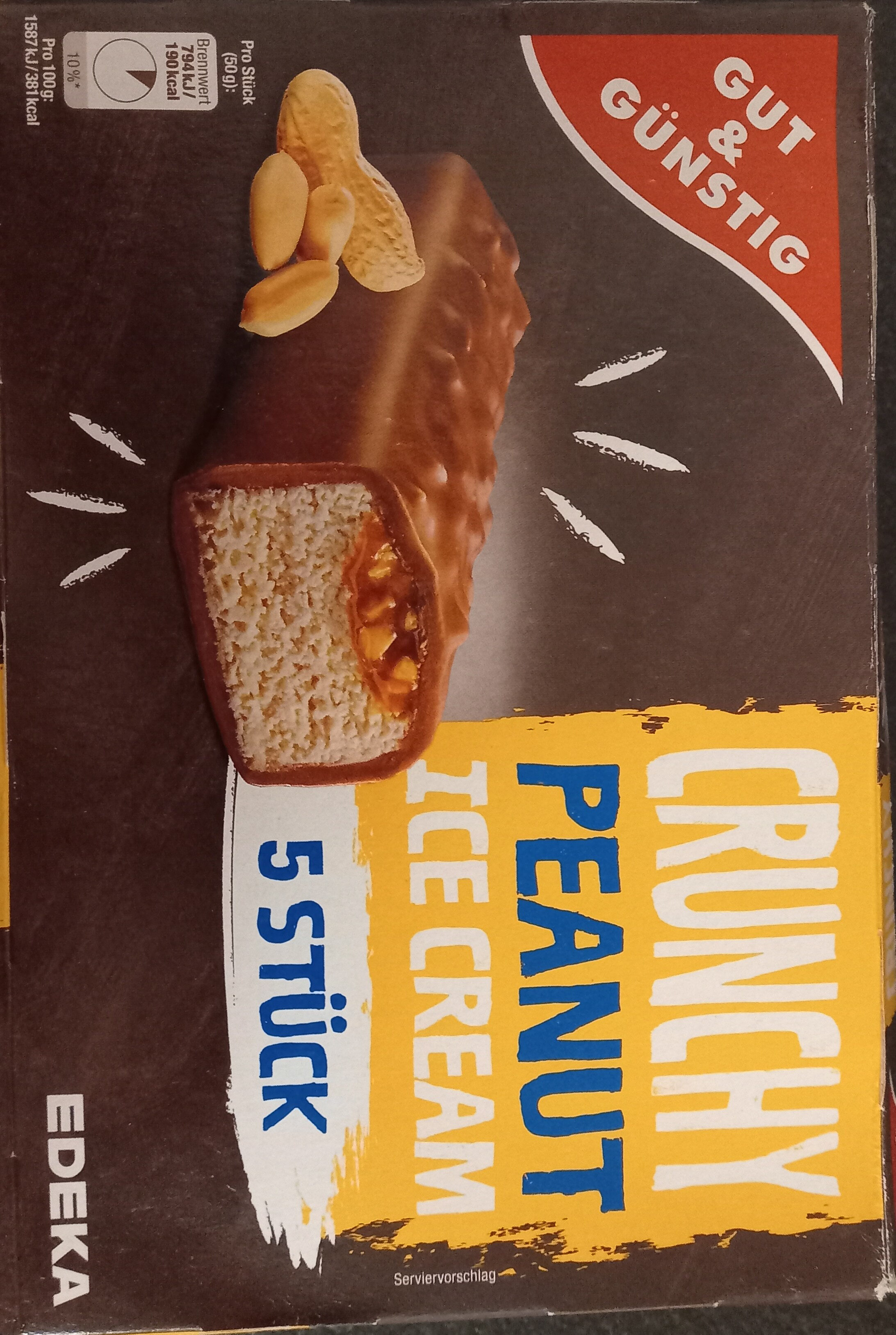 Crunchy Peanuts Ice Cream - Produkt