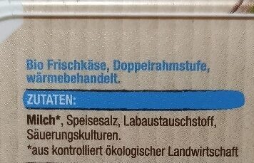 Frischkäse - Ingredients - de