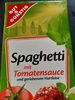 Fertiggericht Spaghetti mit Tomatensauce - Product