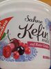 Sahne l-Kefir auf Roter Grütze - Produkt