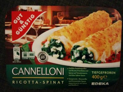 Cannelloni Ricotta-Spinat - Produkt