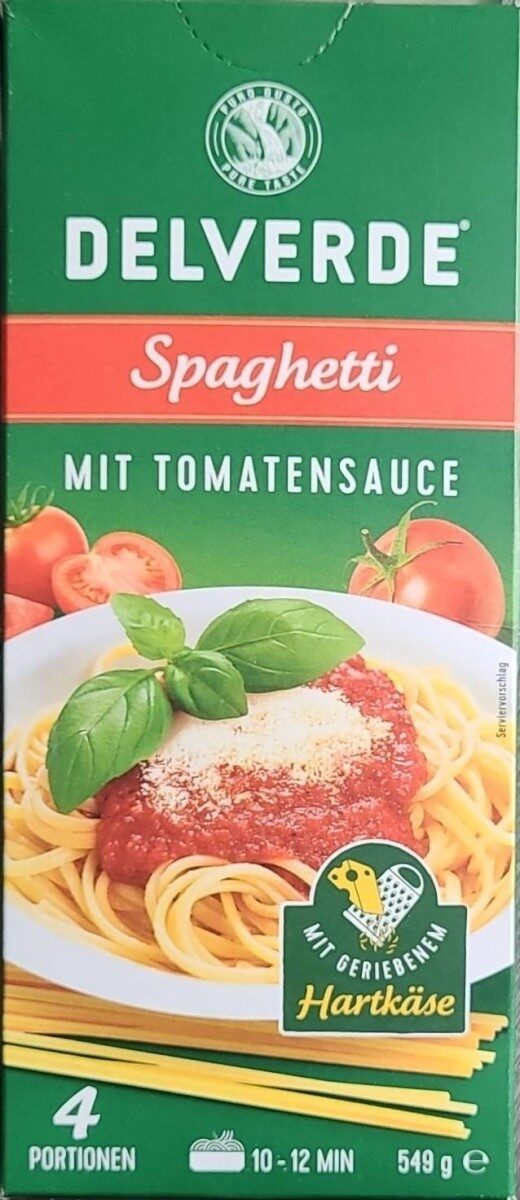 Spaghetti mit Tomatensauce - Produkt
