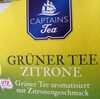 Captains Tea, Grüner Tee Zitrone - Produit