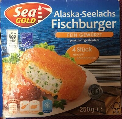 Alaska-Seelachs Fischburger - Produkt