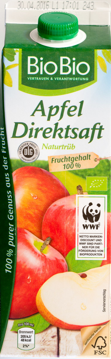 Apfel Direktsaft - Producto - de