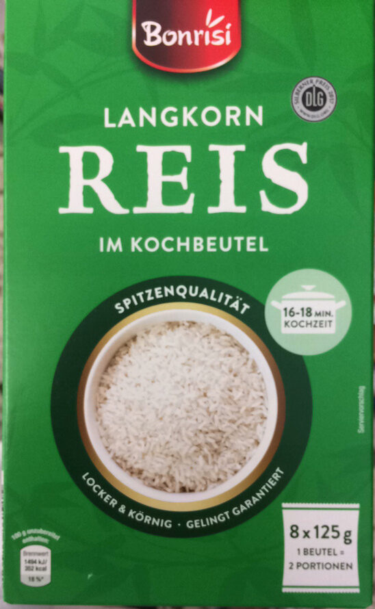 Langkorn Reis im Kochbeutel - Product - de