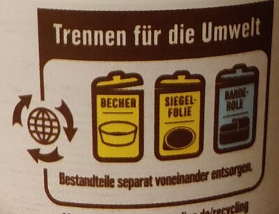 Joghurt mild, fettarm - Recycling instructions and/or packaging information - de