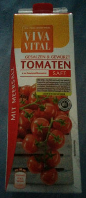 Tomatensaft gesalzen & gewürzt - Produkt