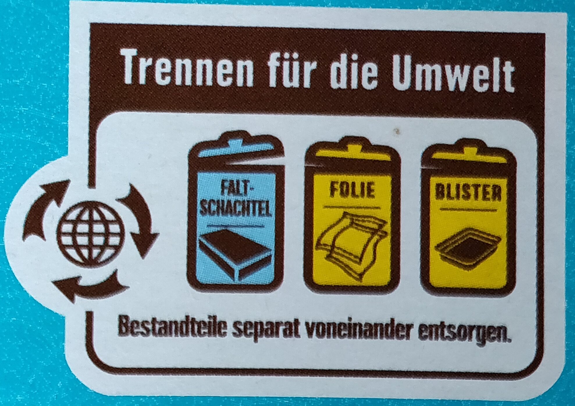 Kokos Spritzgebäck - Instruction de recyclage et/ou informations d'emballage - de