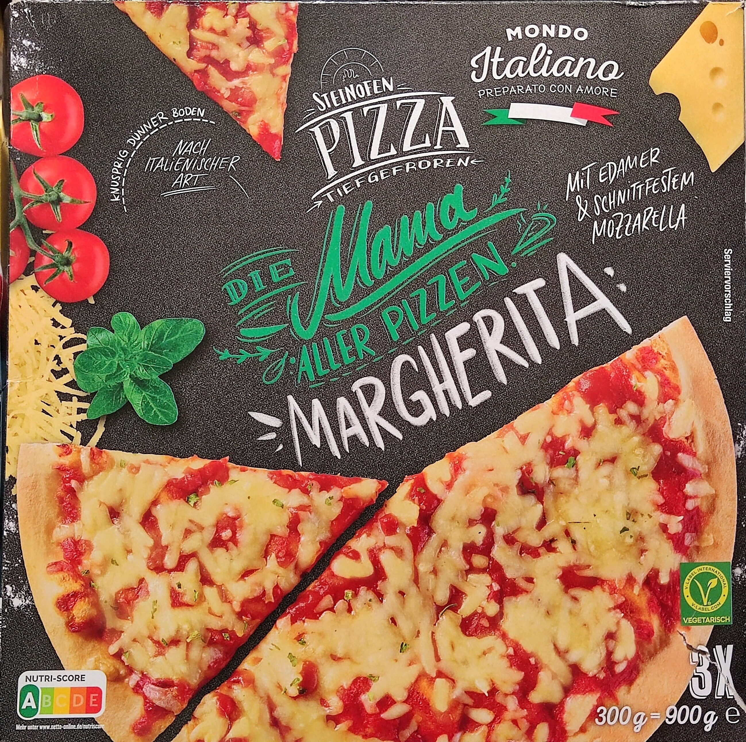 Steinofen-Pizza - Margherita - Produkt