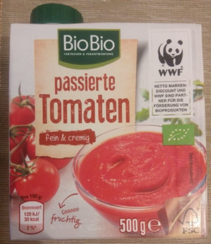 Passierte Bio-Tomaten - Produkt